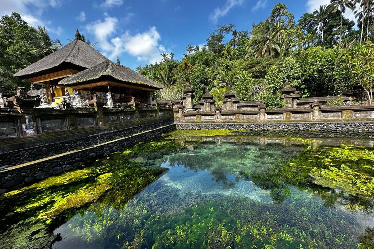 Tirta Empul Temple attraction in Taiwan