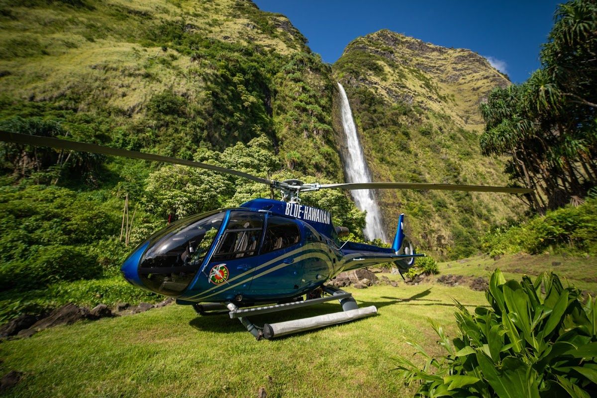 Blue Hawaiian Helicopters attraction in Taiwan